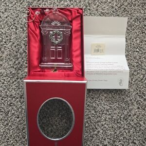 Waterford Red Holiday Ornament